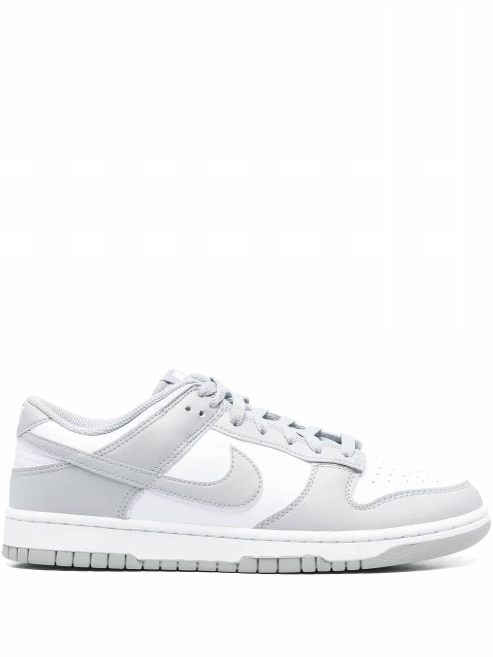 NEW NIKE men's dunk low sneakers in grey fog